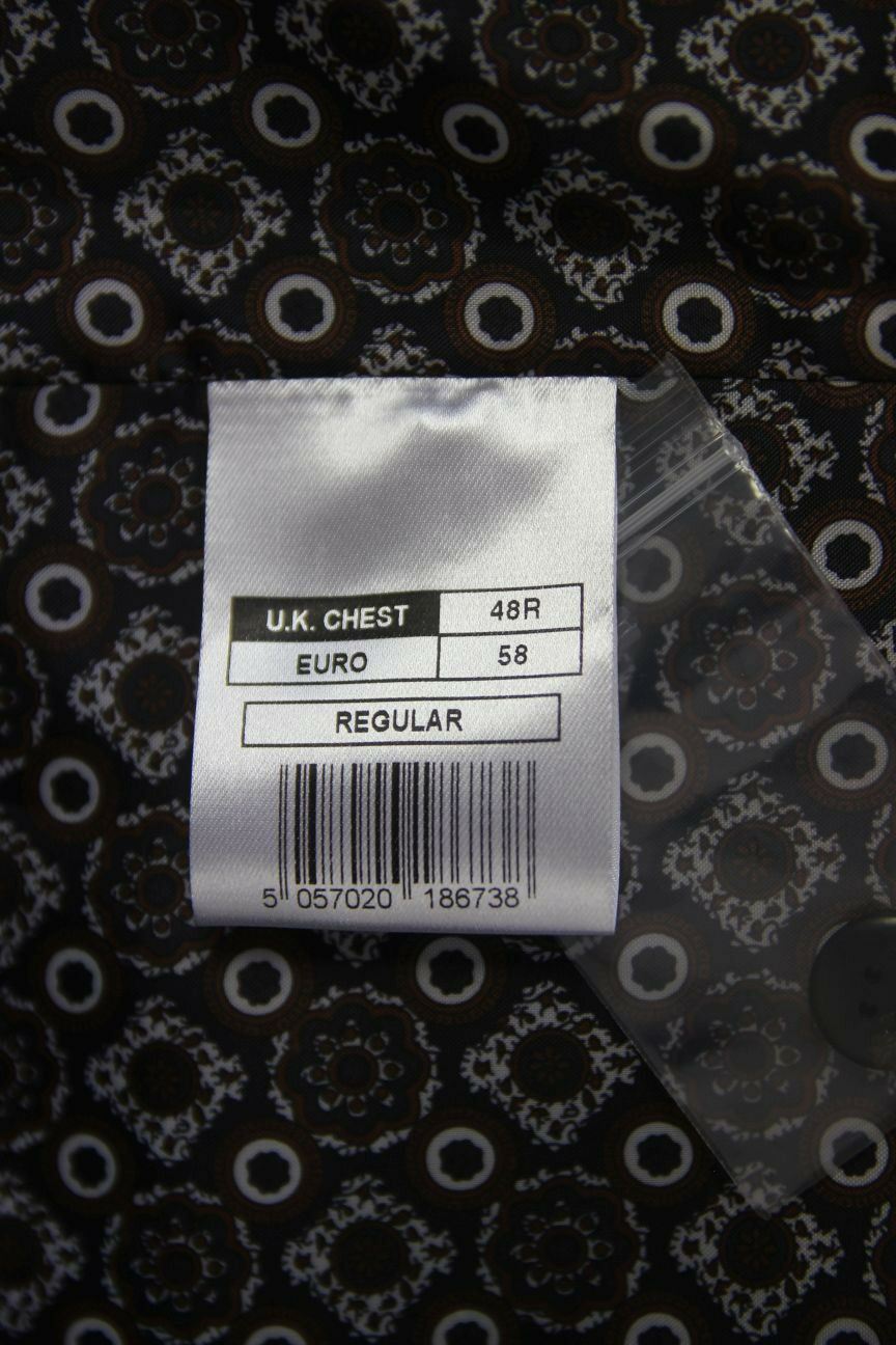 BRAND NEW GARETH SOUTHGATE ENGLAND STYLE CHECKED GREY WAISTCOAT 40-48 INCH