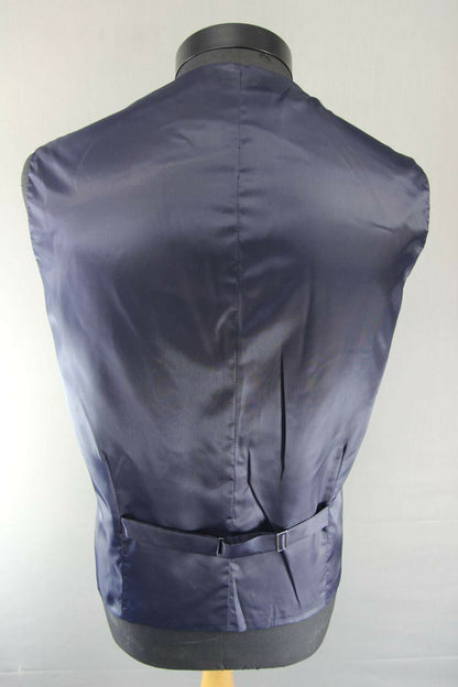 BRAND NEW GARETH SOUTHGATE ENGLAND STYLE NAVY BLUE WAISTCOAT 46 INCH XL
