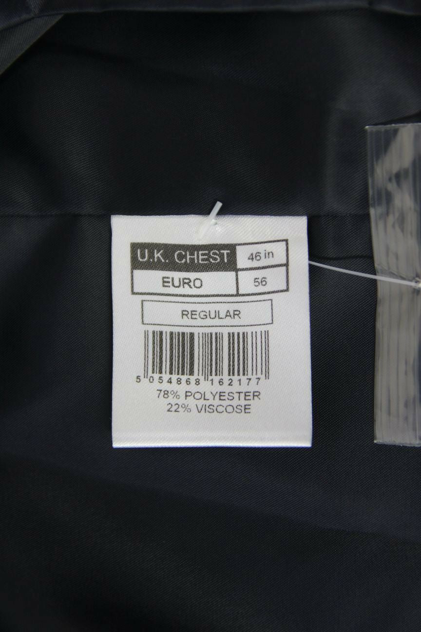 BRAND NEW GARETH SOUTHGATE ENGLAND STYLE NAVY BLUE WAISTCOAT 46 INCH XL