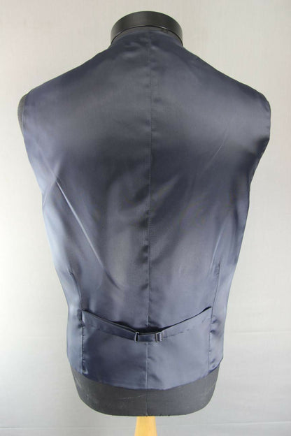 BRAND NEW GARETH SOUTHGATE ENGLAND STYLE WOOL BLEND NAVY BLUE WAISTCOAT 46 INCH