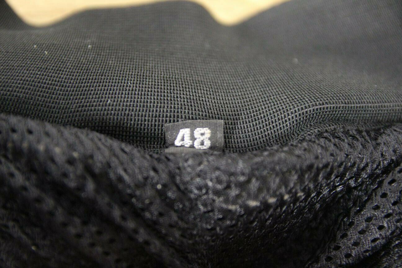 NEW WITH TAGS ADAMOTO BIKEWEAR BLACK LEATHER TROUSERS: WAIST 26"/INSIDE LEG 28"