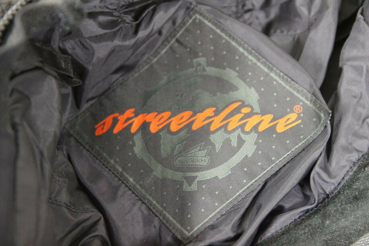 HEIN GERICKE STREETLINE BLACK LEATHER BIKER TROUSERS: WAIST 24IN/INSIDE LEG 28IN