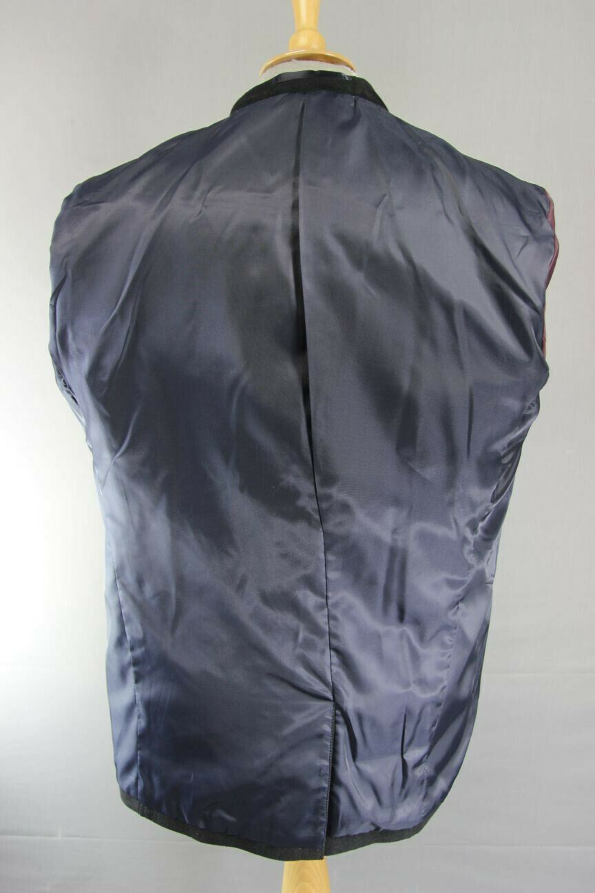 BRAND NEW MEN'S WOOL RICH BLEND SHORT BLACK COAT 40-48 INCH (REGULAR FIT)
