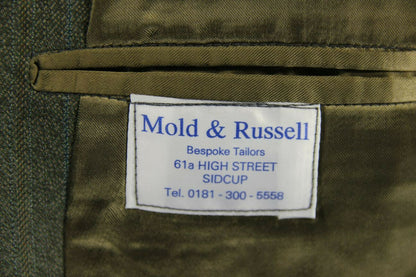 SUPERB BESPOKE TAILORED MOLD & RUSSELL SUIT: CHEST 40 INCH/WAIST 35 INCH