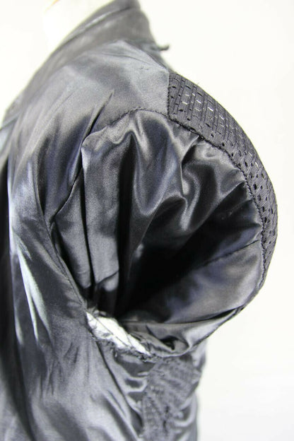 SPORTEX MAXX BLACK LEATHER BIKER JACKET 36 INCH/SMALL