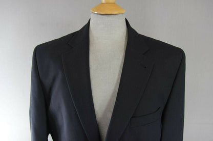 BRAND NEW WOOL BLEND BLACK JACKET: 40 INCH CHEST (REGULAR FIT)
