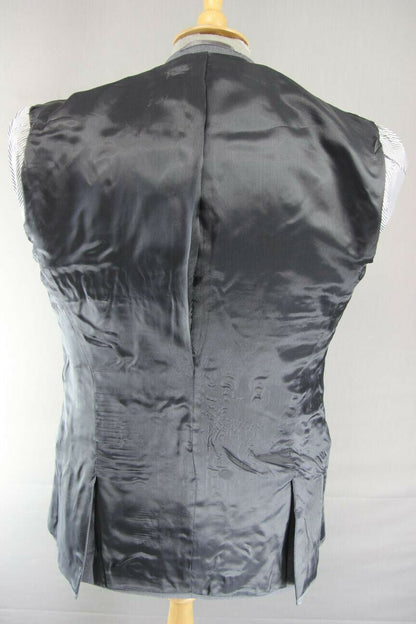 BRAND NEW WOOL RICH BLEND GREY JACKET: 36 INCH CHEST (REGULAR FIT)