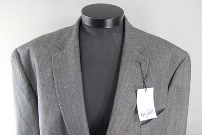 BNWT CENTAUR BIG & TALL WOOL RICH STRIPED TAUPE JACKET 46 INCH CHEST RRP £139