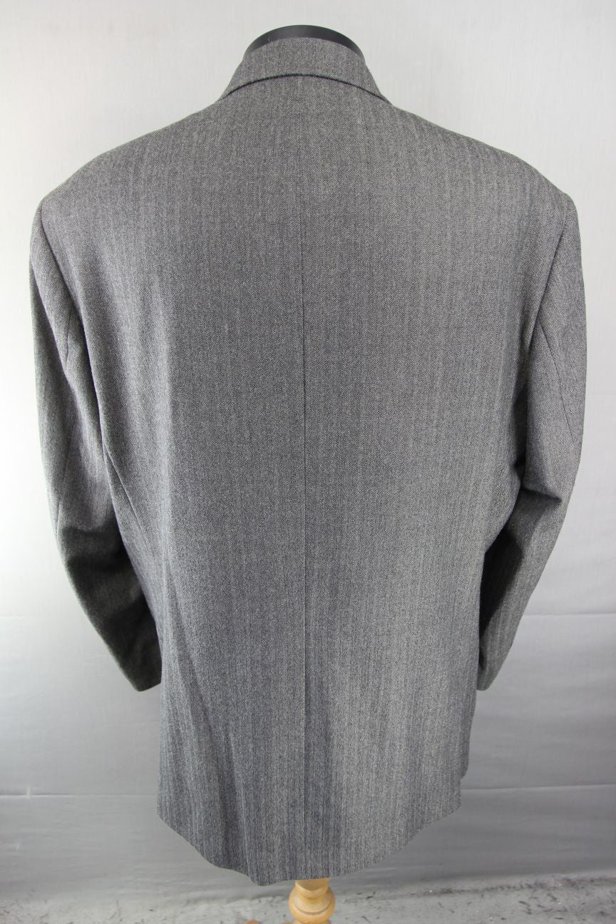 BNWT CENTAUR BIG & TALL WOOL RICH STRIPED TAUPE JACKET 46 INCH CHEST RRP £139