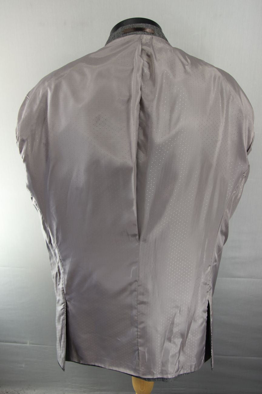 BNWT CENTAUR BIG & TALL WOOL RICH STRIPED TAUPE JACKET 46 INCH CHEST RRP £139