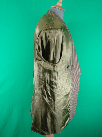 EXCEPTIONAL WESTBROOK PURE WOOL CHECKED JACKET 44 INCH