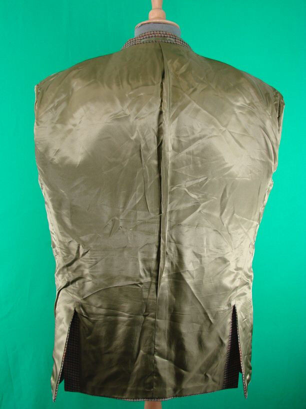 EXCEPTIONAL WESTBROOK PURE WOOL CHECKED JACKET 44 INCH