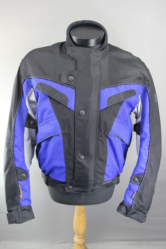 EXERO BREATHABLE & WATERPROOF TEXTILE BIKER JACKET WITH CE ARMOUR MEDIUM/42 INCH