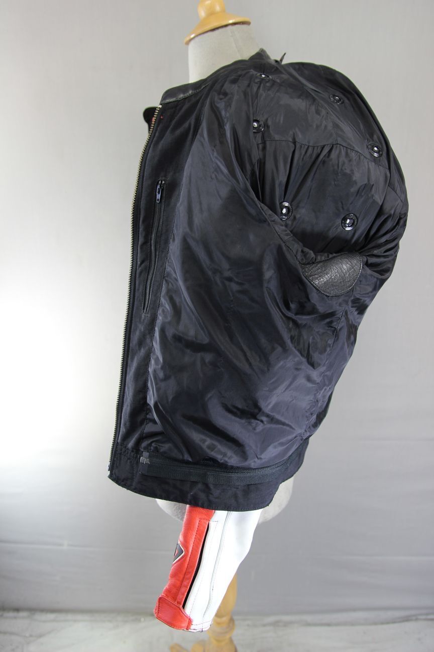 HEIN GERICKE PRO SPORTS LEATHER BIKER JACKET WITH HIPROTEC CE ARMOUR 40 INCH