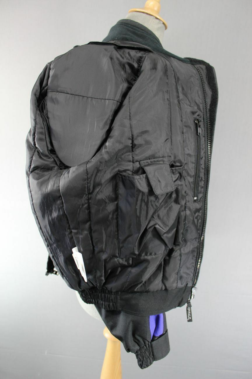 BUFFALO TEXTILE BIKER JACKET WITH REMOVABLE SHOULDER & ELBOW PROTECTORS 40 INCH