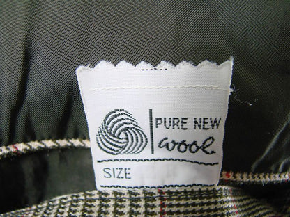 VINTAGE 1970's BRITISH MADE DAKS SIMPSON PURE WOOL CHECKED TWEED JACKET 42 INCH