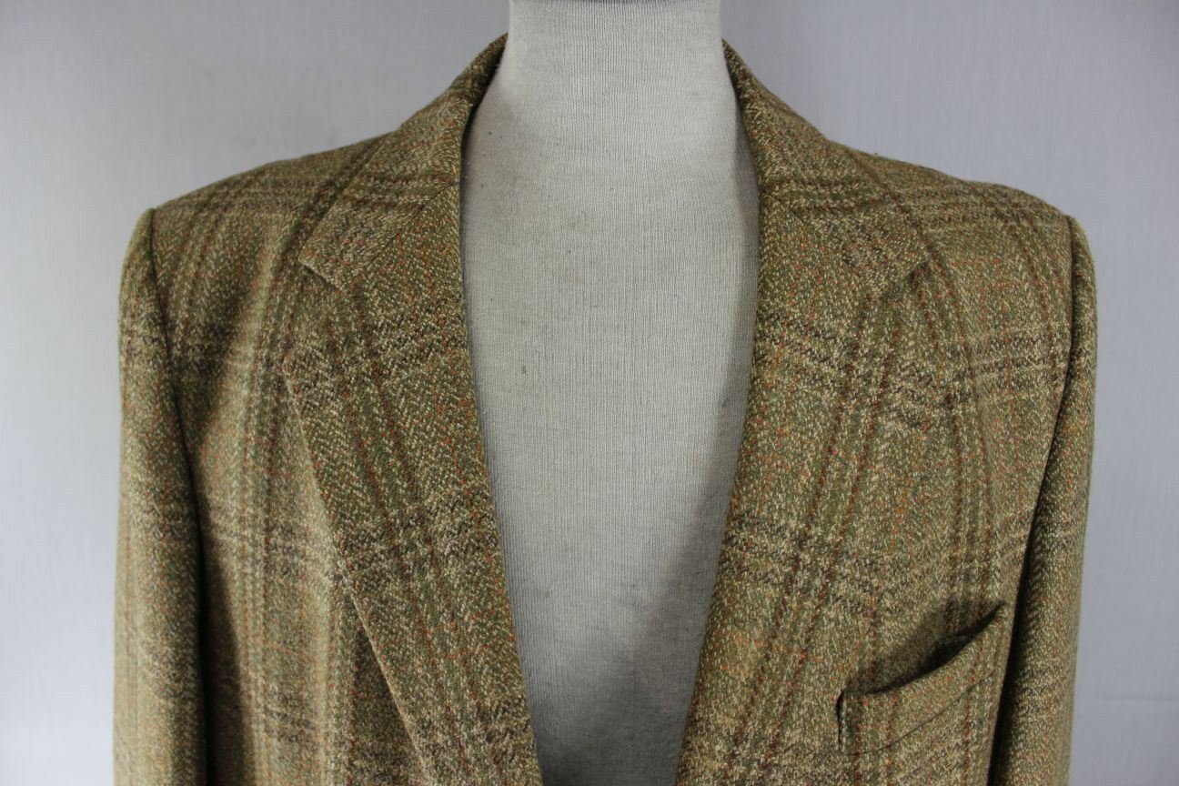 SUPERB VINTAGE 1970's GRENDALE TWEED JACKET 42 INCH