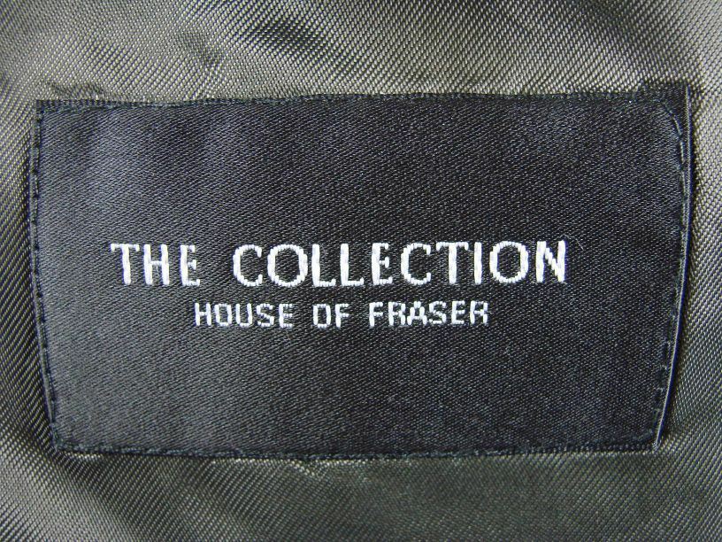 DARK GREEN HOUSE OF FRASER WOOL/CASHMERE JACKET 40 INCH