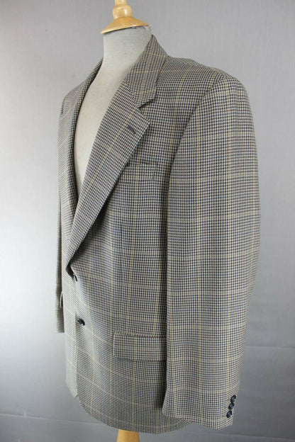 GURTEEN WOOL/POLYESTER LIGHTWEIGHT TWEED JACKET 40 INCH
