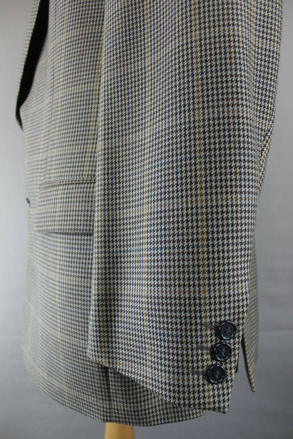 GURTEEN WOOL/POLYESTER LIGHTWEIGHT TWEED JACKET 40 INCH
