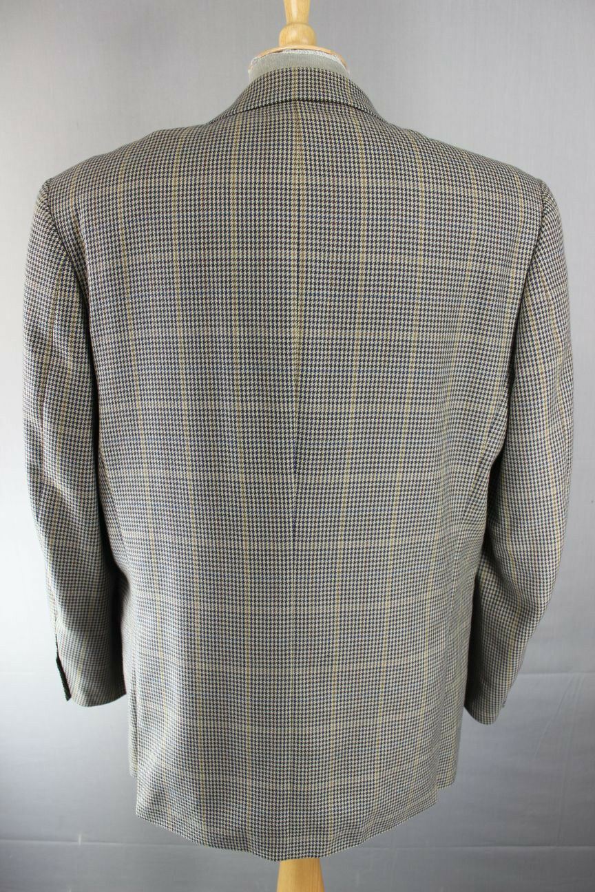 GURTEEN WOOL/POLYESTER LIGHTWEIGHT TWEED JACKET 40 INCH