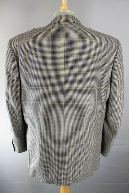 GURTEEN WOOL/POLYESTER LIGHTWEIGHT TWEED JACKET 40 INCH