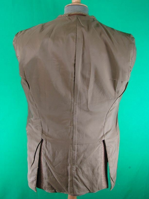 VINTAGE 1970's BROWN THORNPROOF TWIST TWEED JACKET 40 INCH