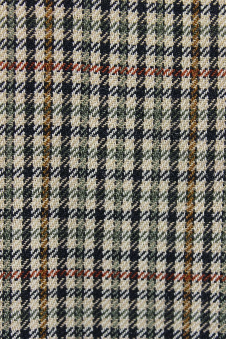 BRITISH MADE KILMAINE PURE WOOL WORSTED CHECKED TWEED JACKET 42 INCH