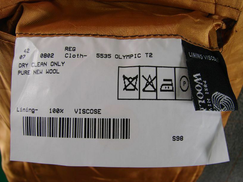 SUPERB QUALITY & CONDITION MAGEE TAILORED PURE WOOL JACKET 42 INCH