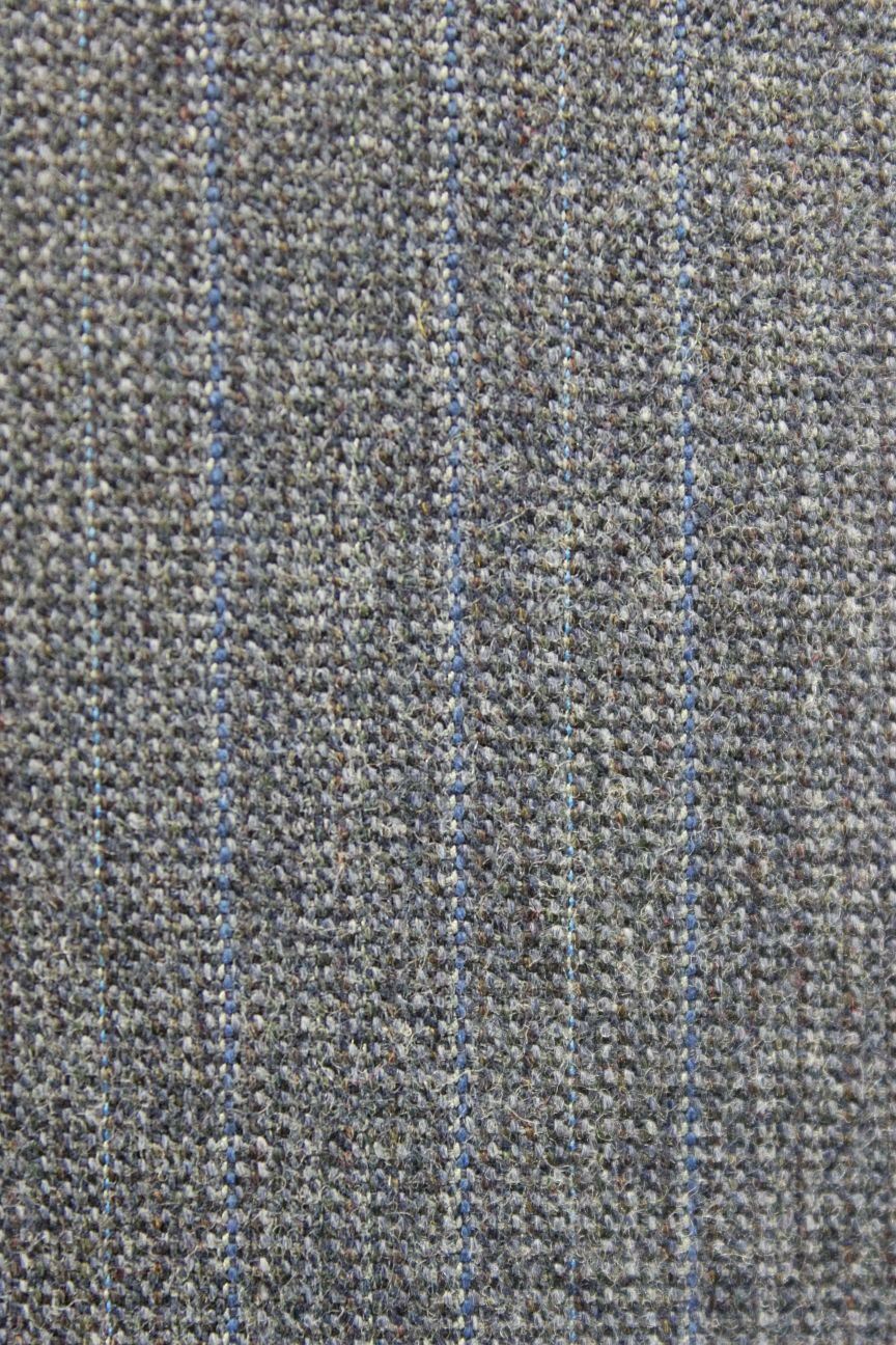 AUSTIN REED BRITISH TAILORED CHESTER BARRIE PURE WOOL PINSTRIPED BLUE JACKET 43"
