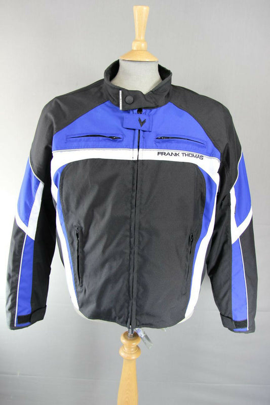 FRANK THOMAS SPIRIT SPORT COLLECTION BIKER JKT + ARMOUR/THERMAL LINING: M/XL/2XL