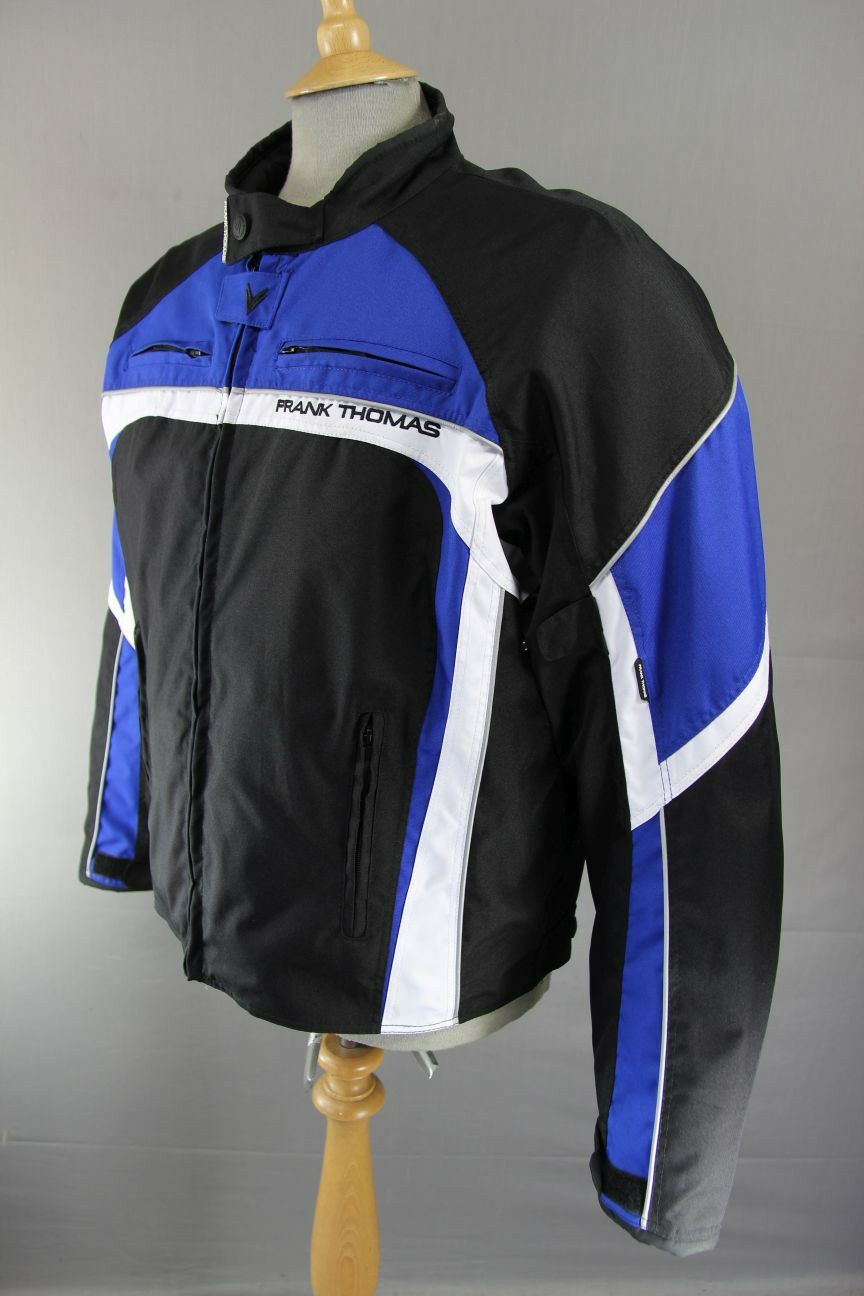 FRANK THOMAS SPIRIT SPORT COLLECTION BIKER JKT + ARMOUR/THERMAL LINING: M/XL/2XL