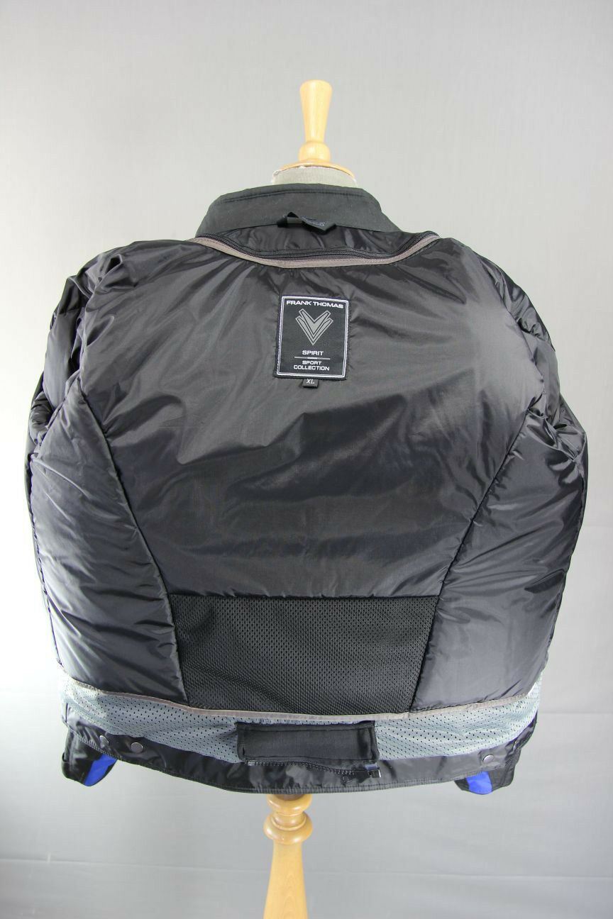 FRANK THOMAS SPIRIT SPORT COLLECTION BIKER JKT + ARMOUR/THERMAL LINING: M/XL/2XL