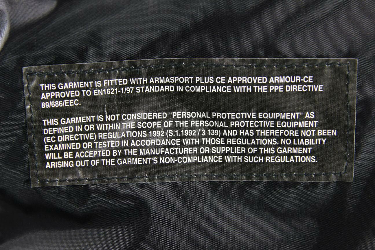 FRANK THOMAS SPIRIT SPORT COLLECTION BIKER JKT + ARMOUR/THERMAL LINING: M/XL/2XL