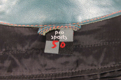 HEIN GERICKE PRO SPORTS LEATHER BIKER JCKT + BACK/SHOULDER/ELBOW PROTECTORS 40IN