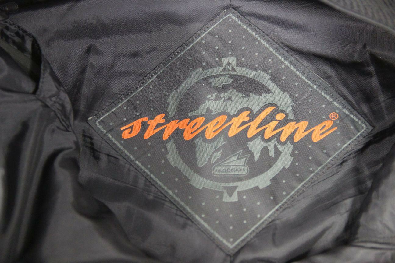 HEIN GERICKE STREETLINE LEATHER BIKER TROUSERS/ARMOUR: WAIST 28"/INSIDE LEG 30"
