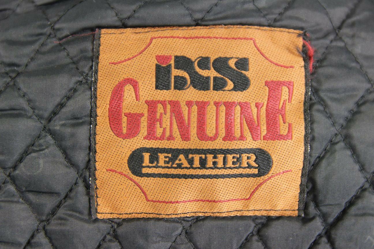 SUPERB IXS BLACK LEATHER BIKER JACKET 40 INCH