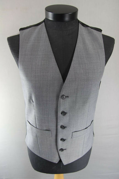 BRAND NEW GARETH SOUTHGATE ENGLAND STYLE WOOL RICH BLEND GREY WAISTCOAT 44 INCH