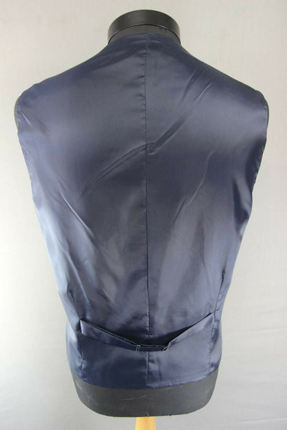 BRAND NEW GARETH SOUTHGATE ENGLAND STYLE WOOL RICH BLEND BLUE WAISTCOAT 46 INCH