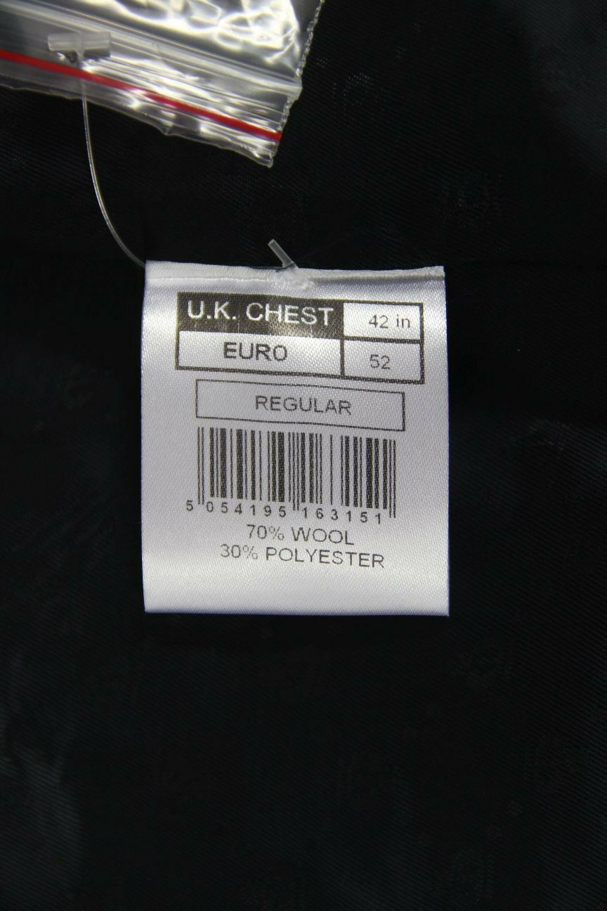 BRAND NEW GARETH SOUTHGATE ENGLAND STYLE WOOL RICH BLEND NAVY BLUE WAISTCOAT 42"