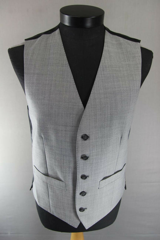 BRAND NEW GARETH SOUTHGATE ENGLAND STYLE WOOL RICH BLEND GREY WAISTCOAT 38 INCH