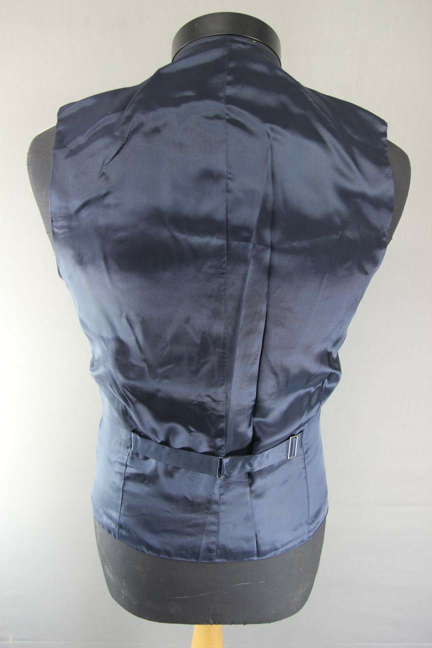 BRAND NEW GARETH SOUTHGATE ENGLAND STYLE PURE WOOL BLACK WAISTCOAT 38 INCH