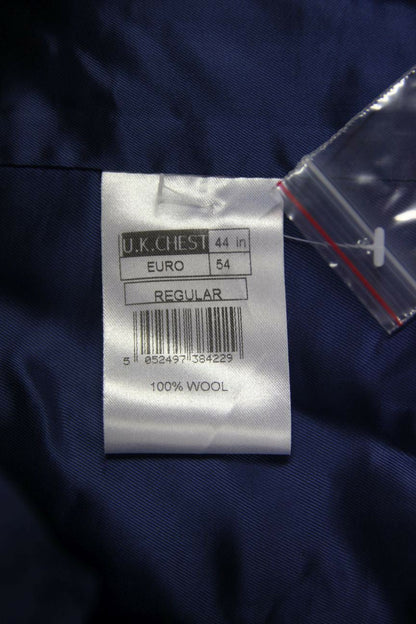 BRAND NEW GARETH SOUTHGATE ENGLAND STYLE PURE WOOL NAVY BLUE WAISTCOAT 38 INCH