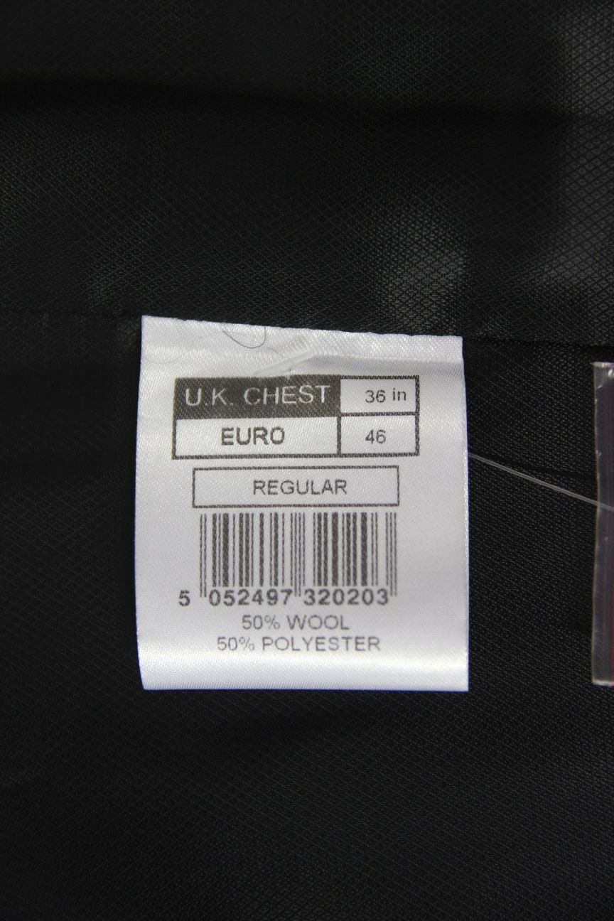BRAND NEW GARETH SOUTHGATE ENGLAND STYLE WOOL BLEND GREY WAISTCOAT 36 INCH