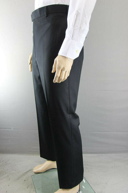 BRAND NEW MEN'S BLACK FORMALWEAR TROUSERS:WAIST 30"(S), 36"(R), 40"(R/L), 46"(S)