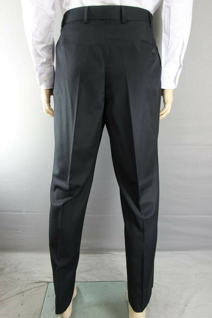 BRAND NEW MEN'S BLACK FORMALWEAR TROUSERS:WAIST 30"(S), 36"(R), 40"(R/L), 46"(S)