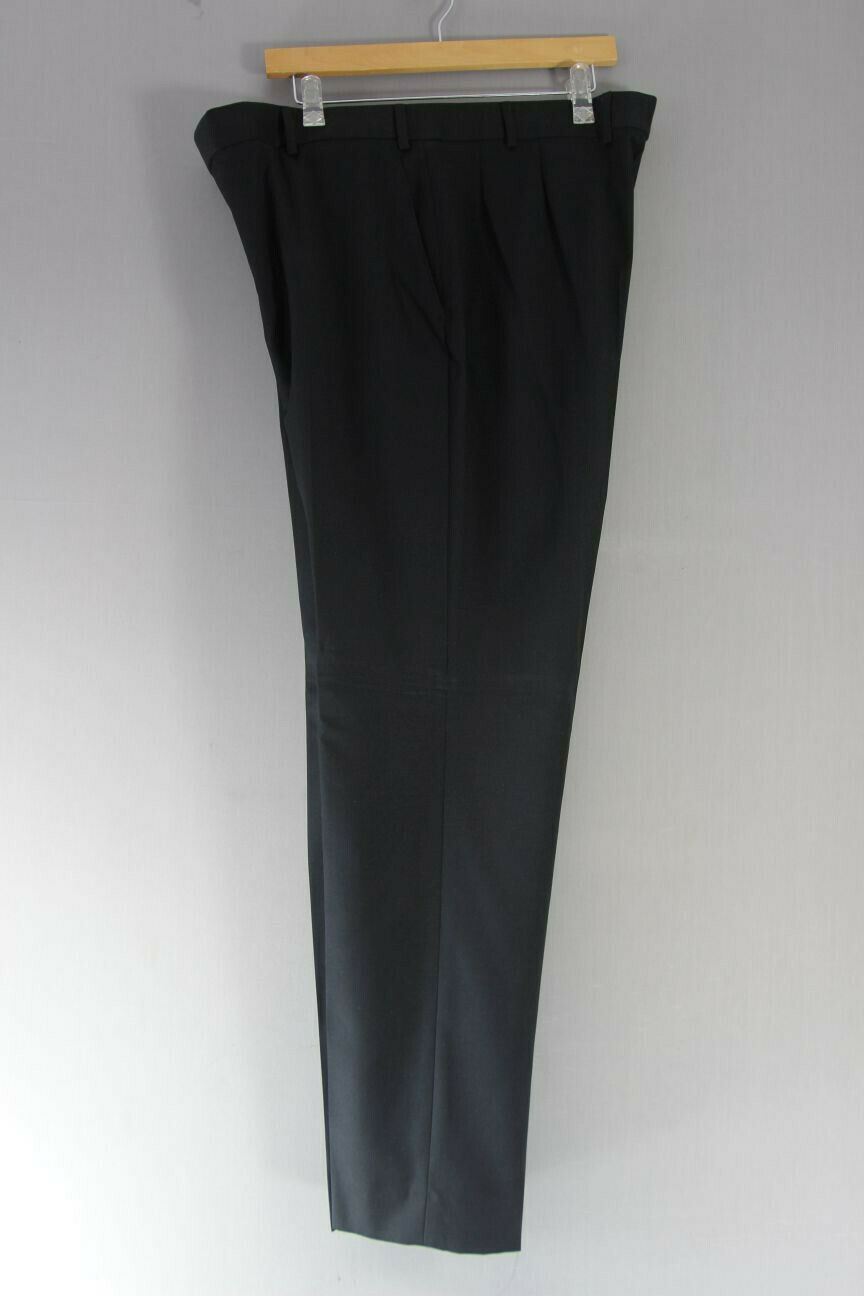 BRAND NEW MEN'S BLACK FORMALWEAR TROUSERS:WAIST 30"(S), 36"(R), 40"(R/L), 46"(S)