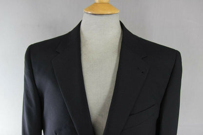 BRAND NEW WOOL RICH BLEND BLACK TRAVEL PLUS JACKET: 40 INCH CHEST (REGULAR FIT)
