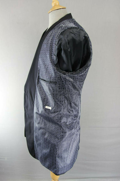 BRAND NEW WOOL RICH BLEND BLACK JACKET: 42 INCH (SHORT OR LONG, TAILORED FIT)