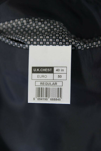 BRAND NEW DARK BLUE/NAVY JACKET: 40 INCH CHEST (REGULAR FIT)